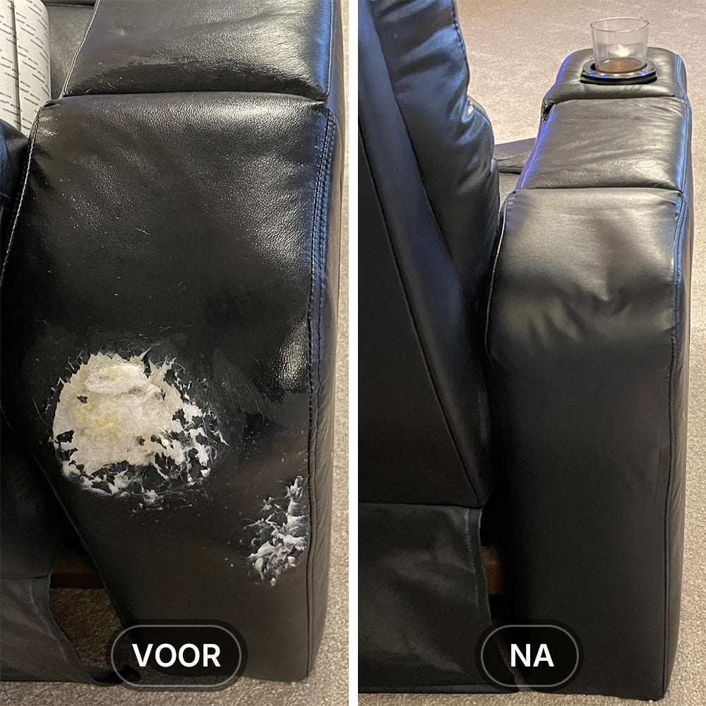 Zelfklevende reparatiepatch voor leer