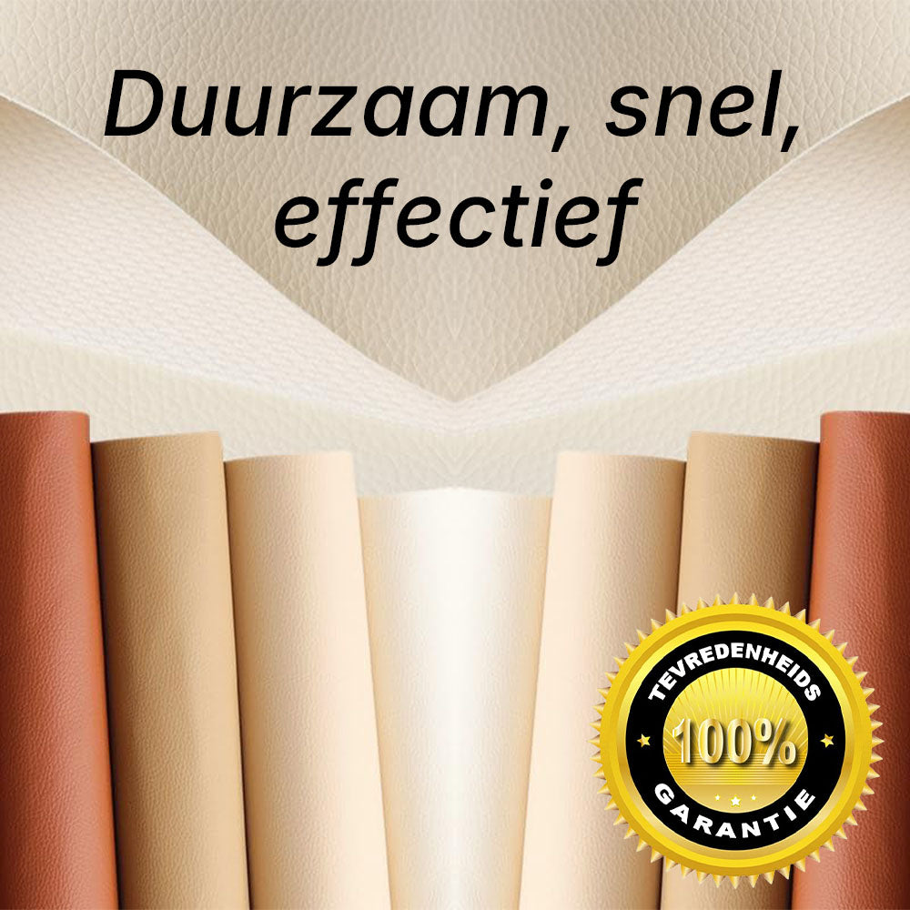 Zelfklevende reparatiepatch voor leer