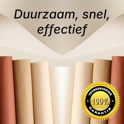 Zelfklevende reparatiepatch voor leer