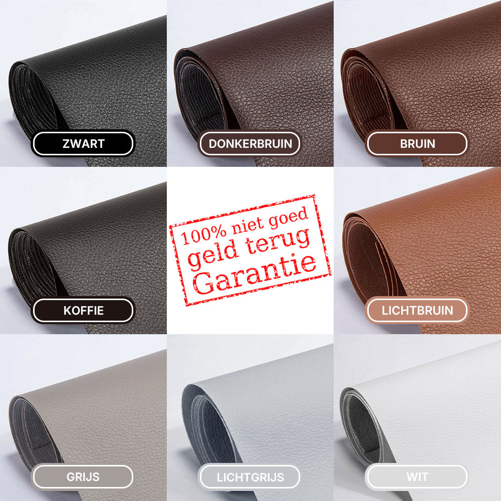 Zelfklevende reparatiepatch voor leer